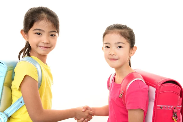 Smiling girls — Stock Photo, Image