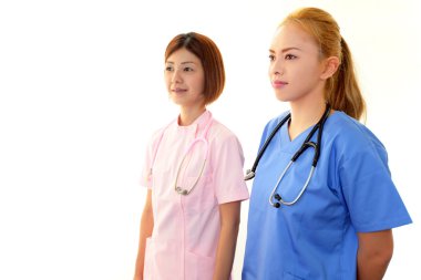 gülümseyen tıp doktorları