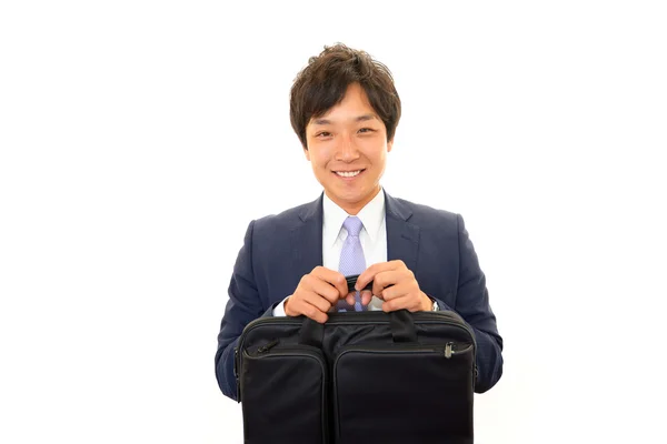Smiling businessman — Stock Photo, Image