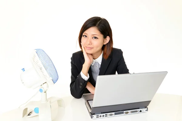 Smiling business woman — Stock Photo, Image