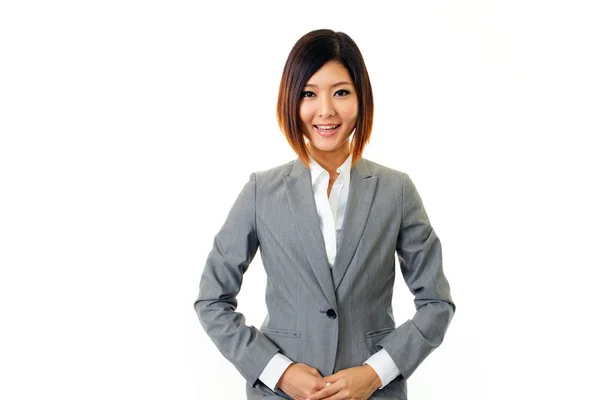 Mulher de negócios sorridente — Fotografia de Stock