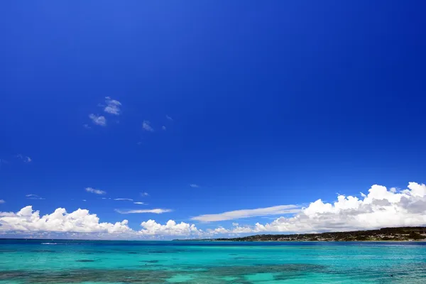 Beautiful beach in Okinawa — Stock Photo, Image