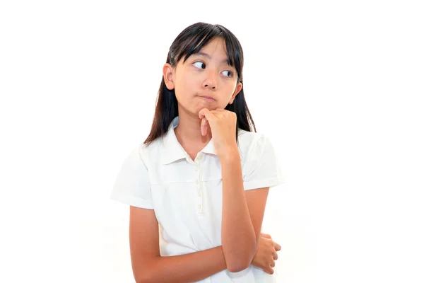 Dissatisfied girl — Stock Photo, Image