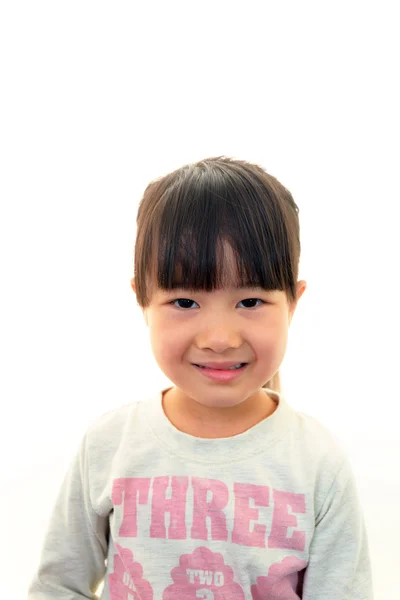 Feliz niña asiática sonrisa —  Fotos de Stock