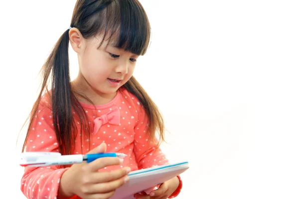 Meisje aan het studeren — Stockfoto