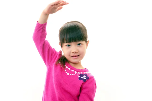 Портрет маленькі Азіатські дівчата — стокове фото