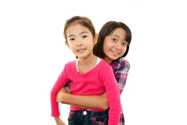 Smiling girls — Stock Photo, Image