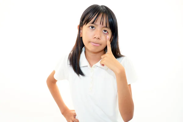 Angry girl — Stock Photo, Image