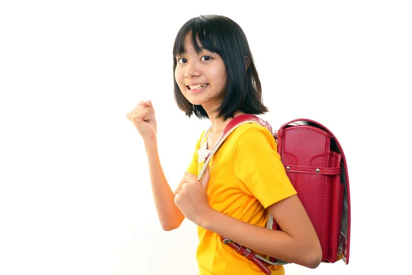 Porträt einer asiatischen Schülerin — Stockfoto