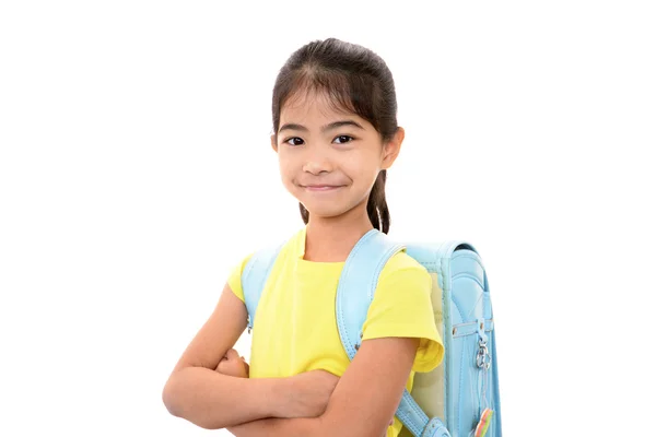 Porträt einer asiatischen Schülerin — Stockfoto