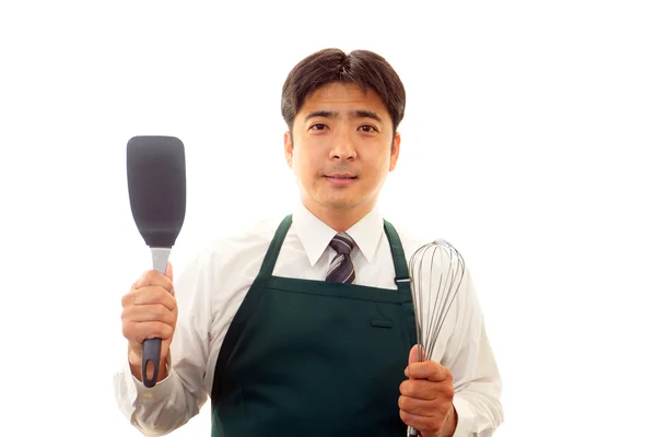 Man cook — Stock Photo, Image