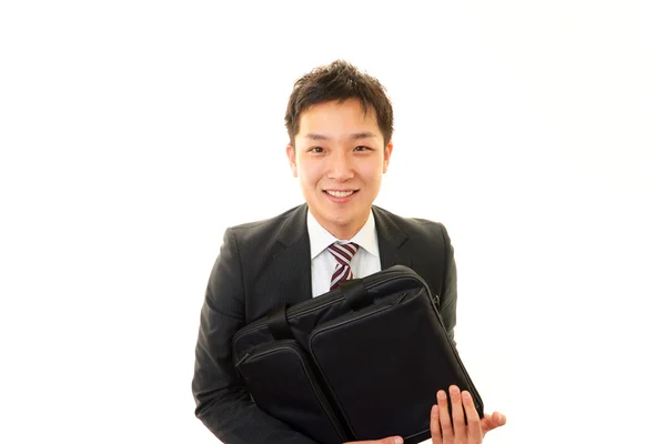 Hombre de negocios sonriente — Foto de Stock