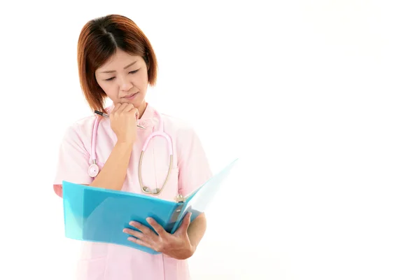 Asiática médico feminino — Fotografia de Stock