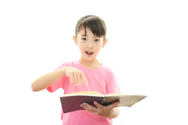 Asian girl studying — Stock Photo, Image