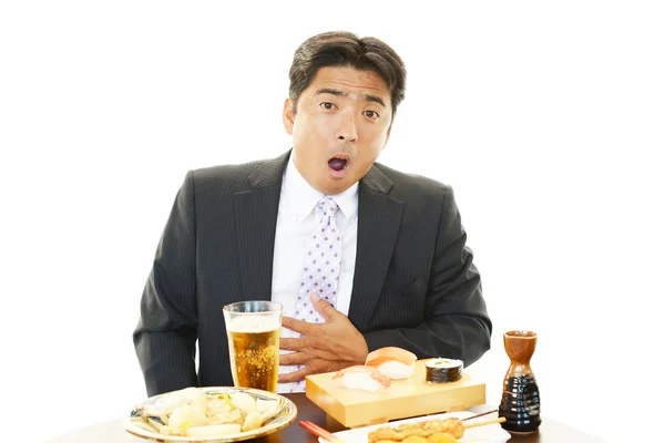 酒に酔った男の肖像 — ストック写真