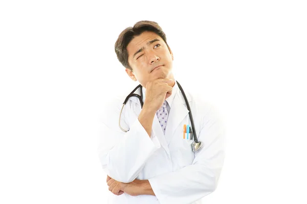 Orolig läkare — Stockfoto