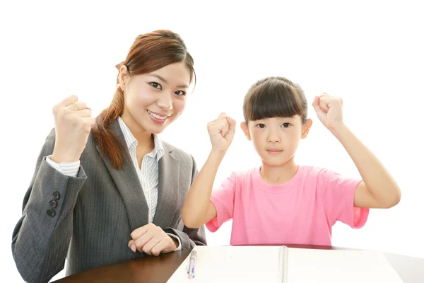 Bambino che studia — Foto Stock