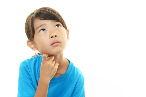 Depressives Mädchen — Stockfoto