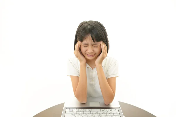 Frustrated girl — Stock Photo, Image