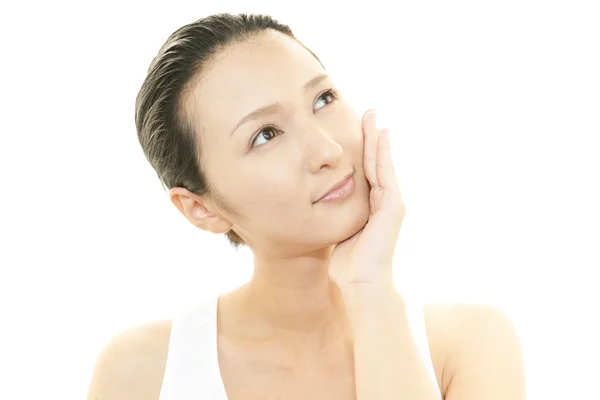 Woman in makeup — Stock Photo, Image