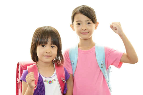 Smiling Asian girls — Stock Photo, Image