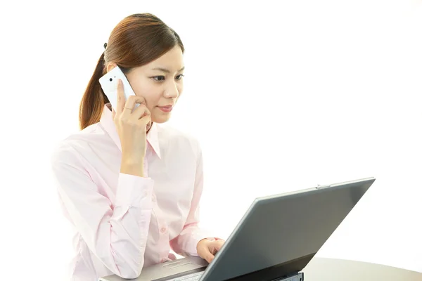 Portrait of a young business woman — Stock Photo, Image