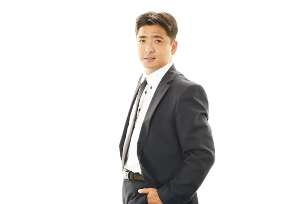 Porträtt av en asiatisk affärsman — Stockfoto