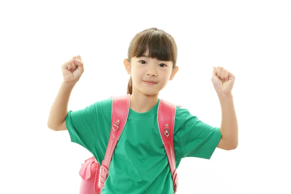 Menina sorridente — Fotografia de Stock