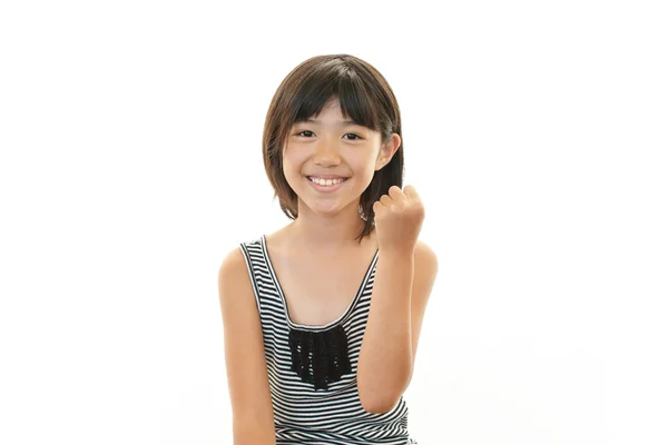 Smiling girl — Stock Photo, Image