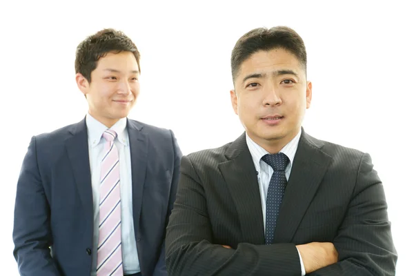 Portret przedsiębiorców w ich biurze — Zdjęcie stockowe