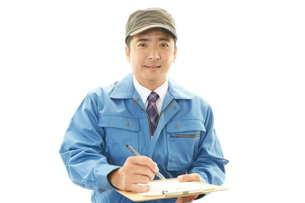 Portrait of a worker — Stock Photo, Image