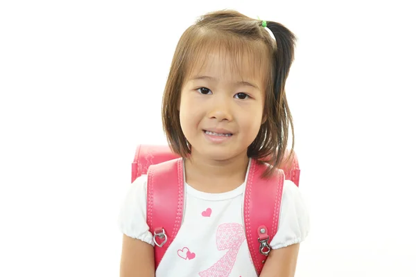 Portrait of an Asian schoolgirl — Stock Photo, Image