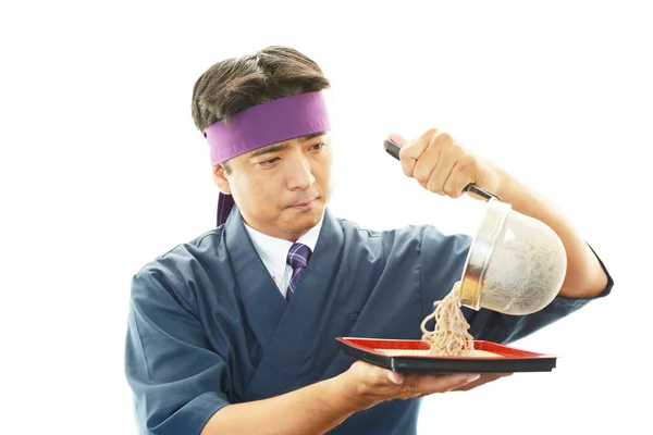 Retrato de un cocinero asiático —  Fotos de Stock