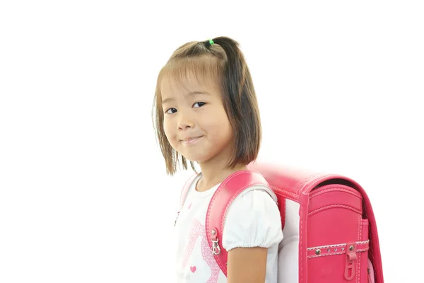 Porträtt av en asiatisk skolflicka — Stockfoto