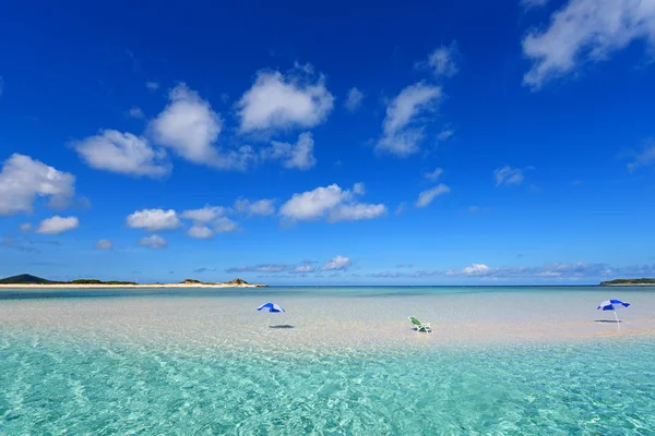 Prachtig strand in okinawa — Stockfoto