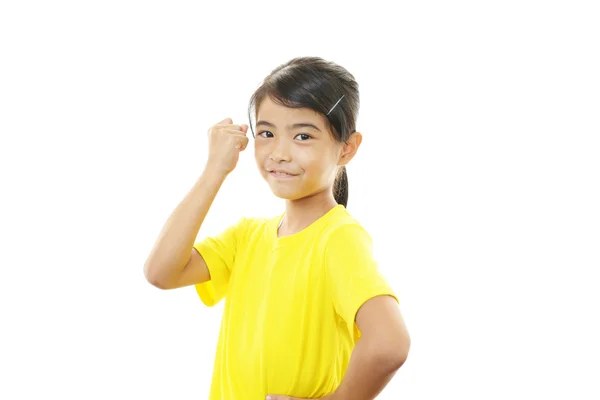 Sonriendo chica asiática — Foto de Stock