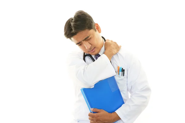 Tired doctor — Stock Photo, Image