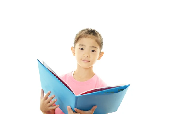 Asiática chica estudiando — Foto de Stock