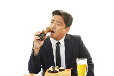 sarhoş bir adam portresi