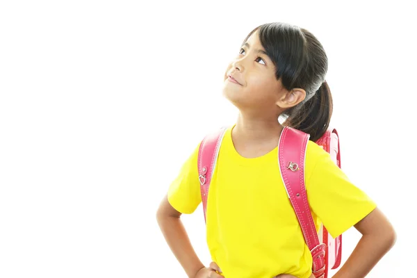 Portrait of an Asian schoolgirl — Stock Photo, Image