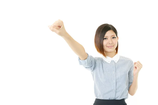 Smiling business woman — Stock Photo, Image