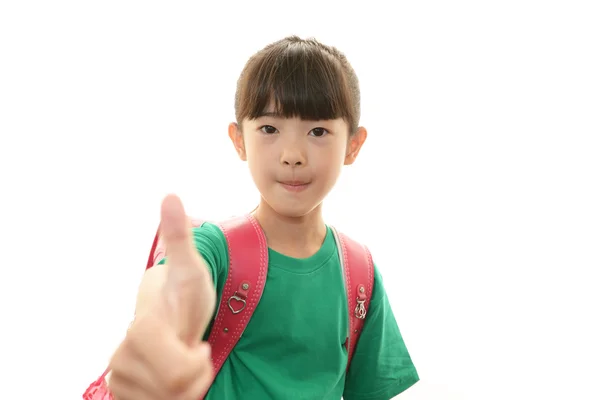 Sorrindo menina asiática — Fotografia de Stock