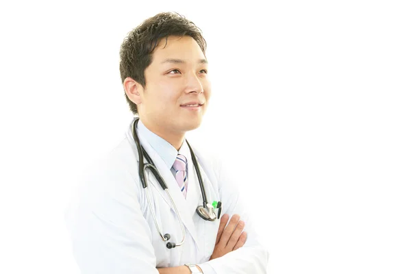Retrato de un médico asiático — Foto de Stock