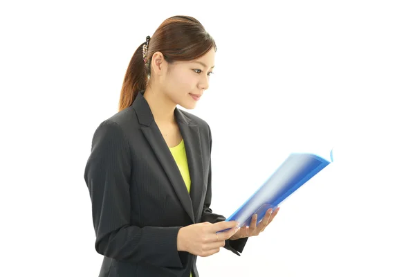 Portrait of a young business woman — Stock Photo, Image