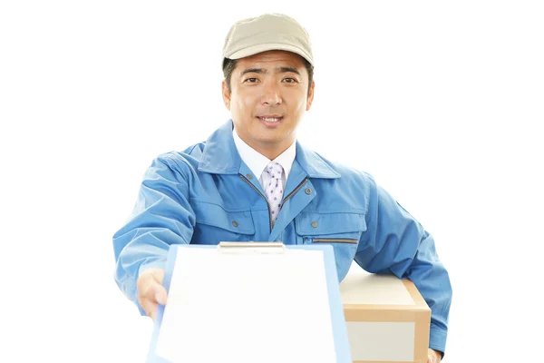 Portrait of a worker — Stock Photo, Image