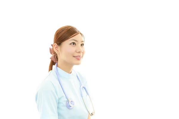 Porträt einer asiatischen Krankenschwester — Stockfoto