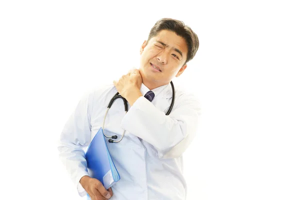 Tired doctor — Stock Photo, Image