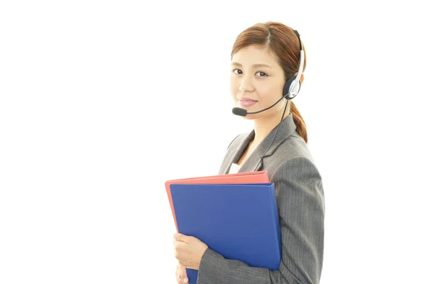 Portrait of a young business woman — Stock Photo, Image