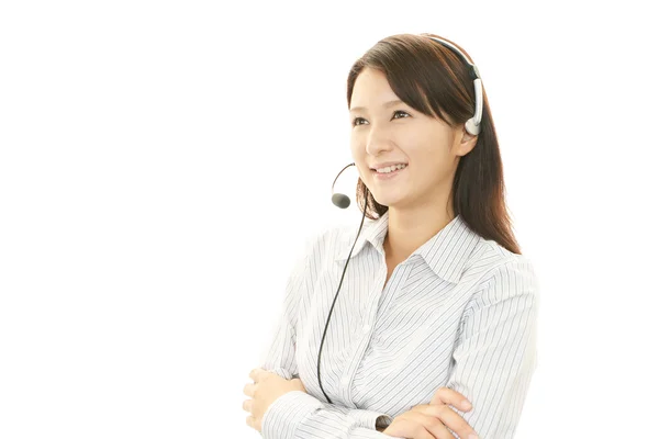 Customer services operator — Stock Photo, Image