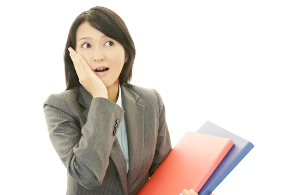 Portrait of a young business woman — Stock Photo, Image